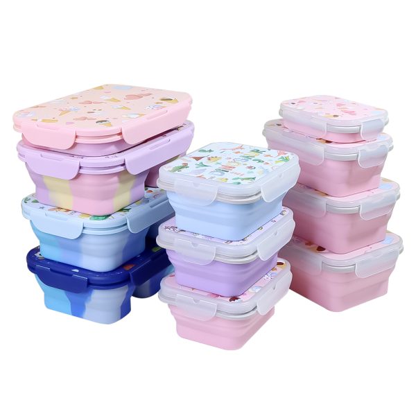 collapsible lunch containers