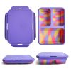 foldable silicone lunch box