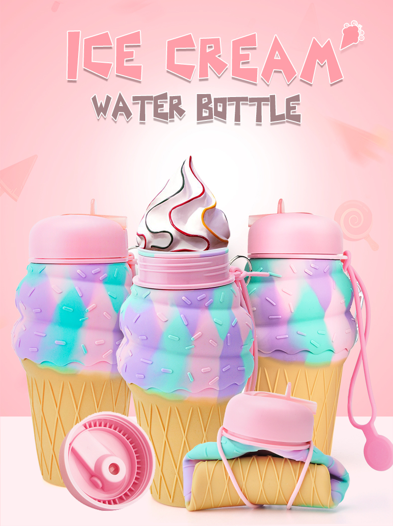 pink water bottles