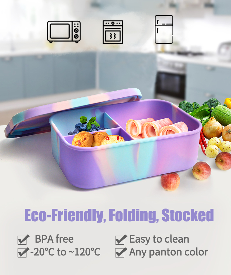 silicone lunch box