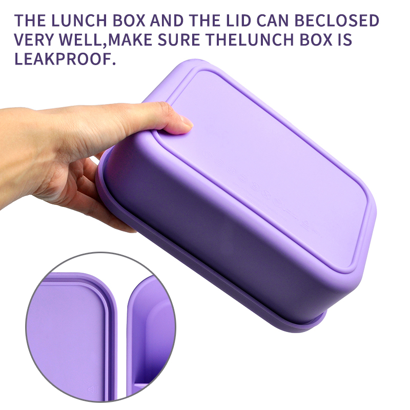 silicone lunch box