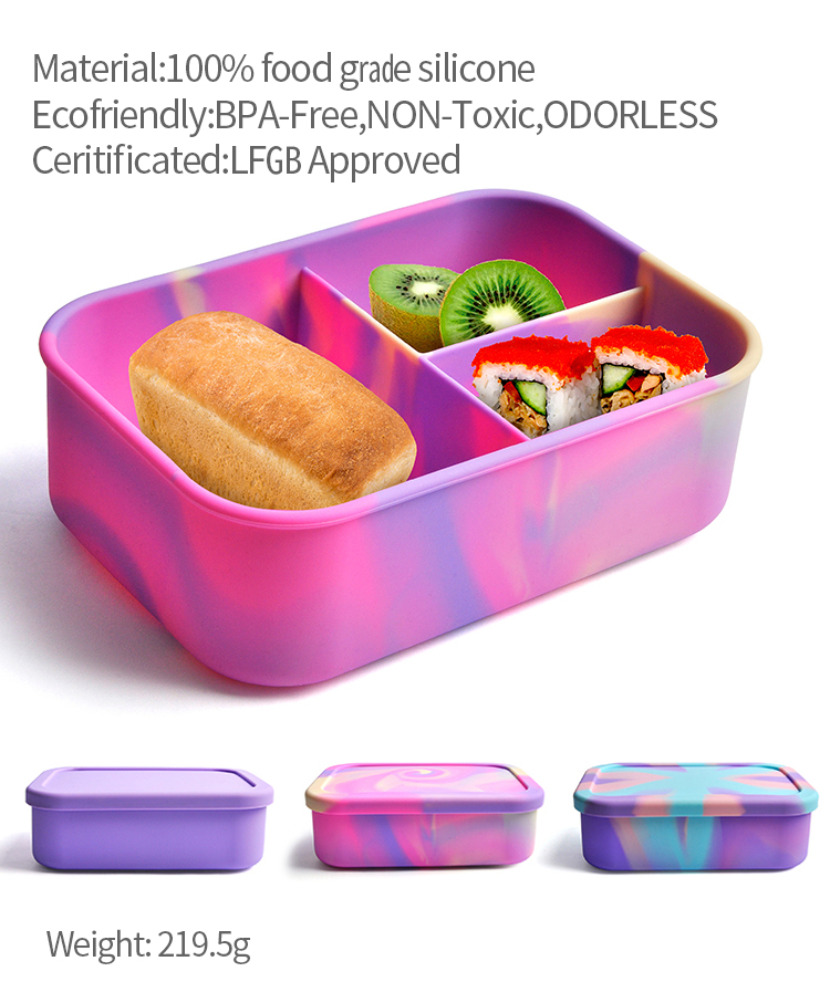 silicone lunch box