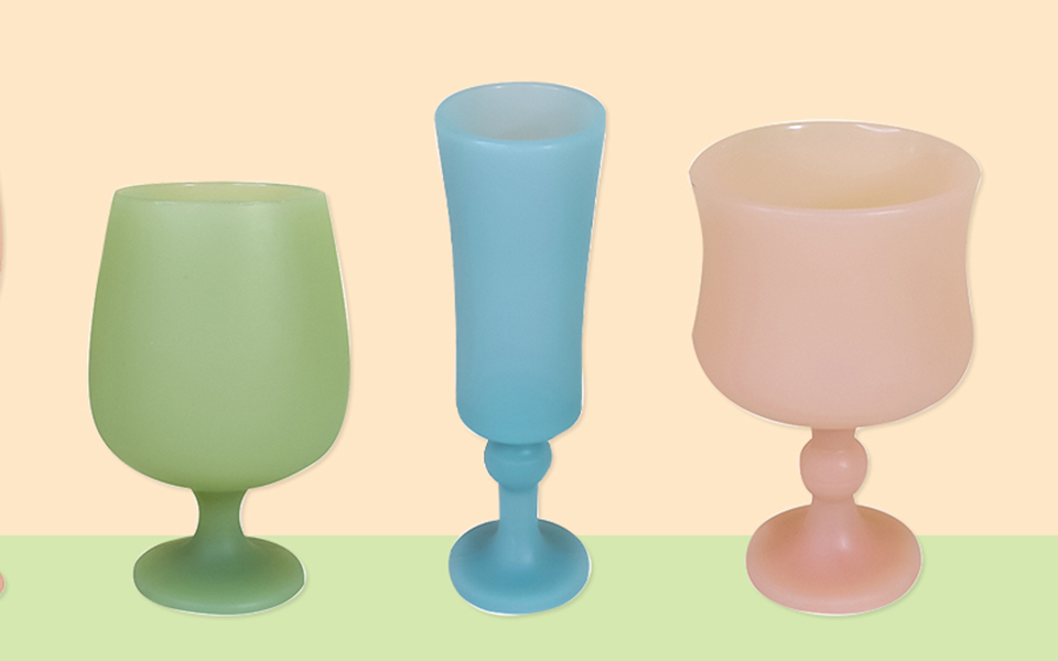 silicone wine glass