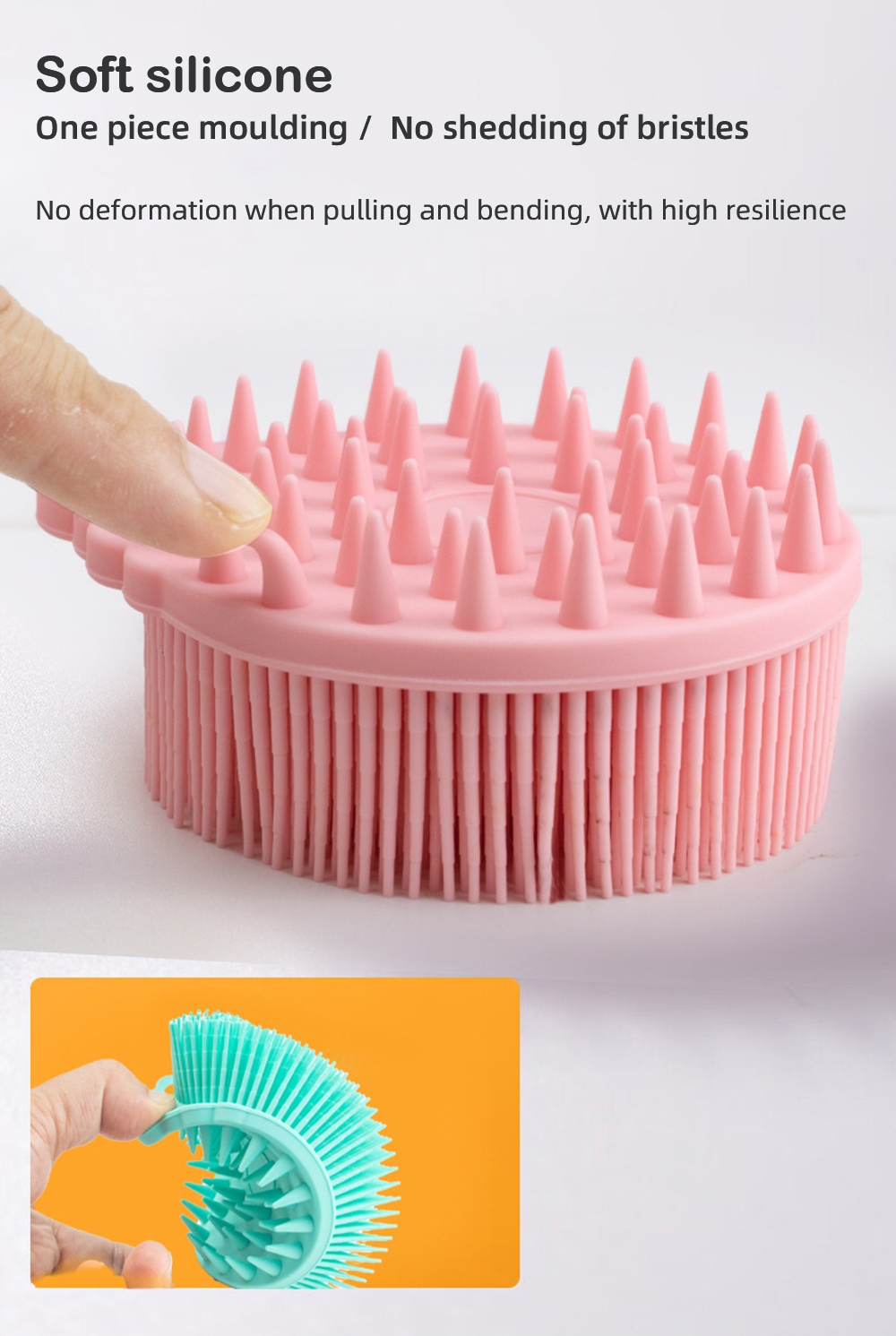 silicone body scrubber