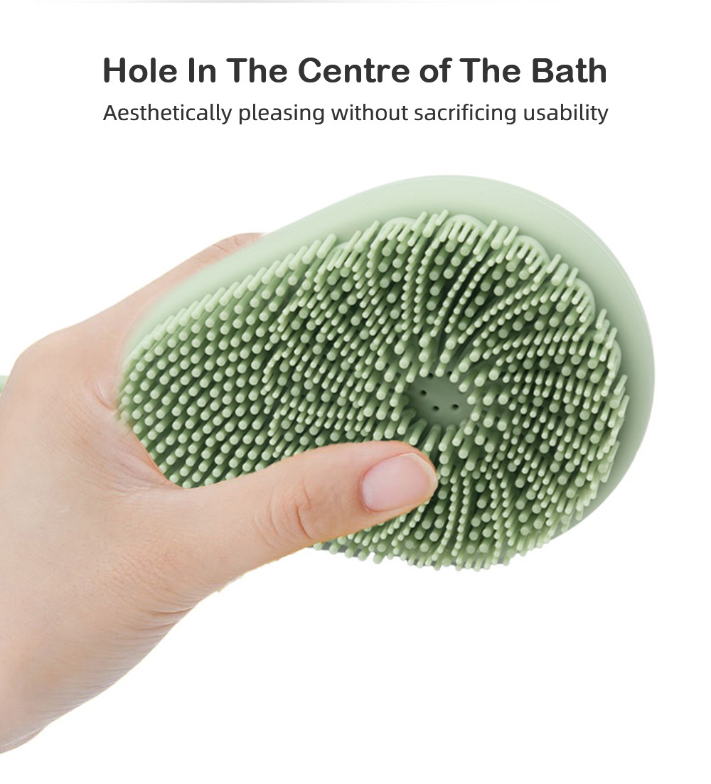 back scrubbing brush shower