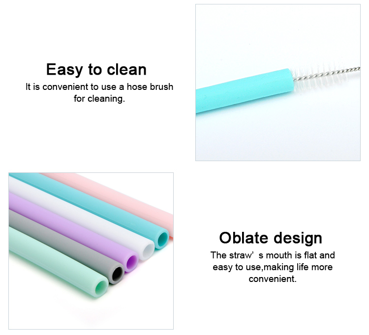 bendable silicone straws