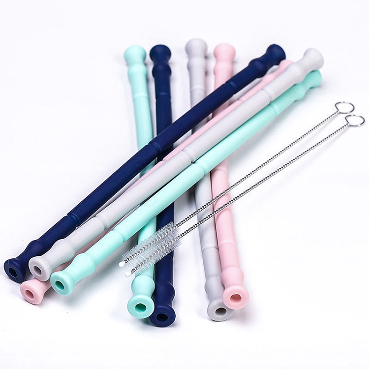 flexible silicone straws