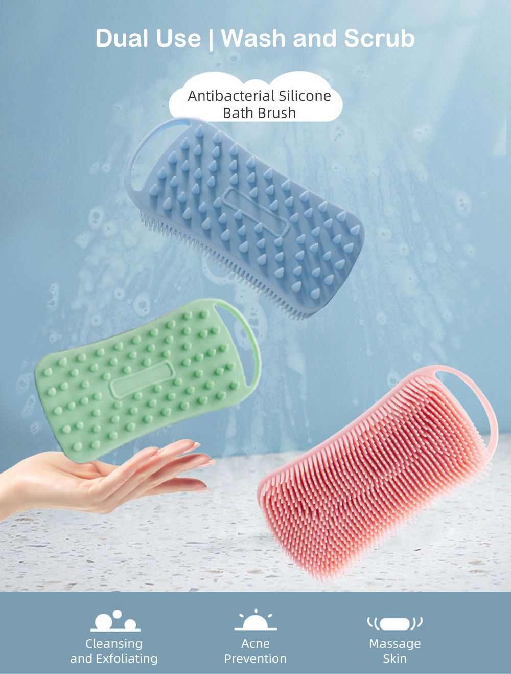 shower scrub brush