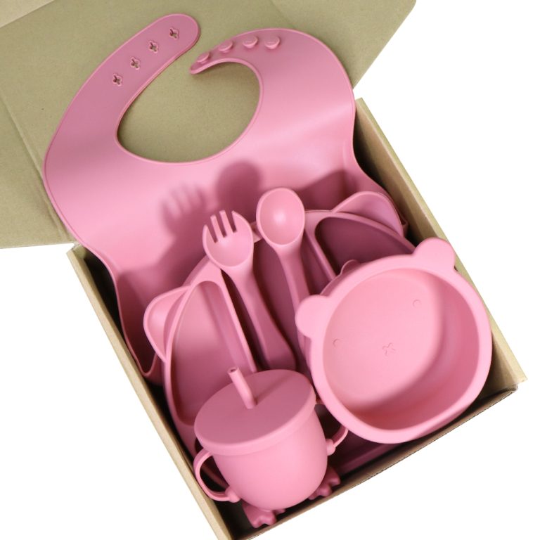 silicone bib set