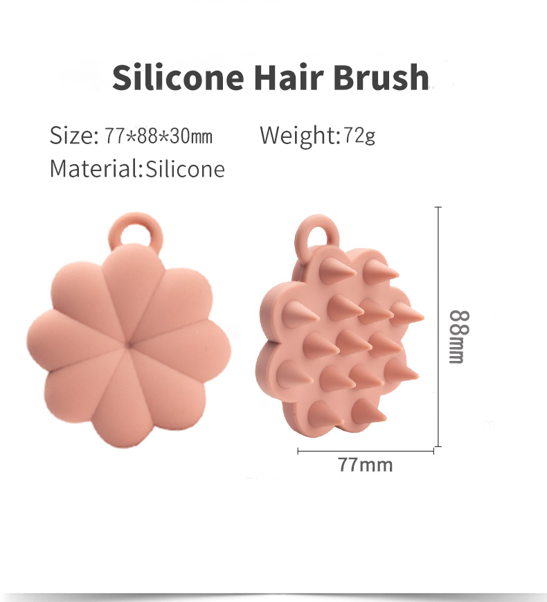 silicone hair scalp massager