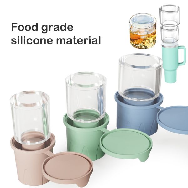 silicone ice cube trays