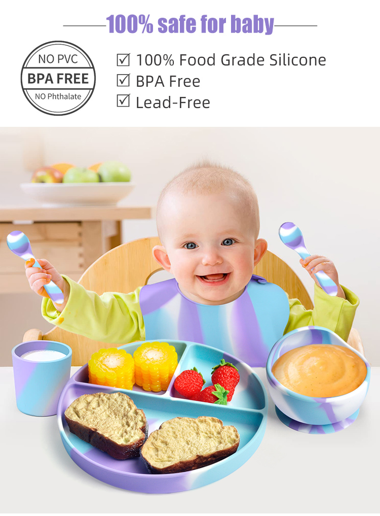 silicone weaning set