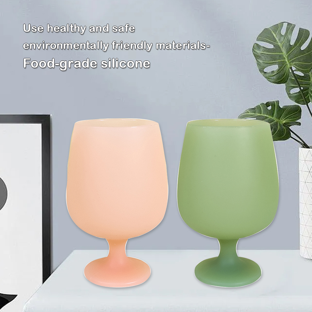 silicone wine glass