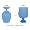 silicone wine glass