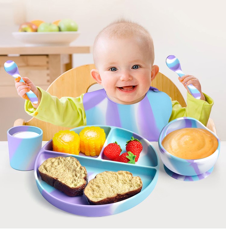 Silicone Baby Feeding Set