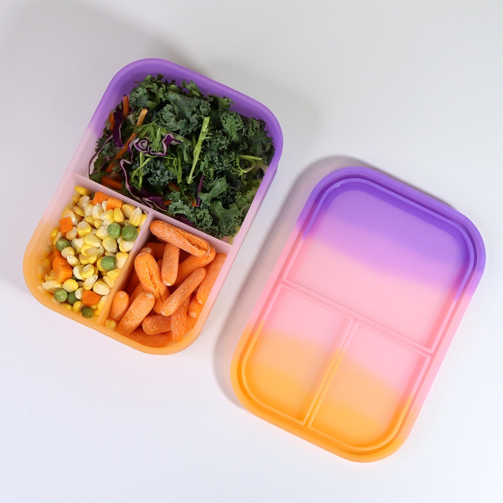 Silicone Bento Lunch Boxes