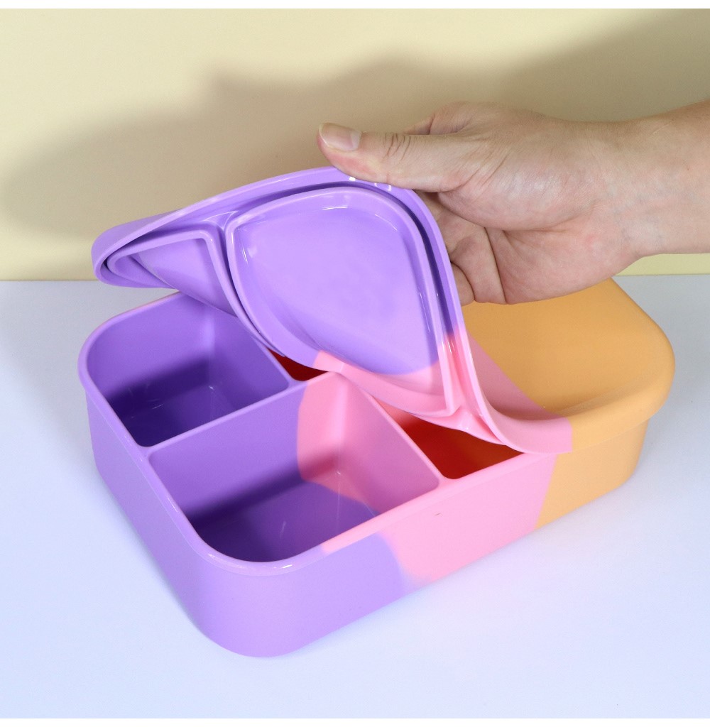 Silicone Bento Lunch Boxes