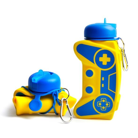 collapsible silicone water bottle