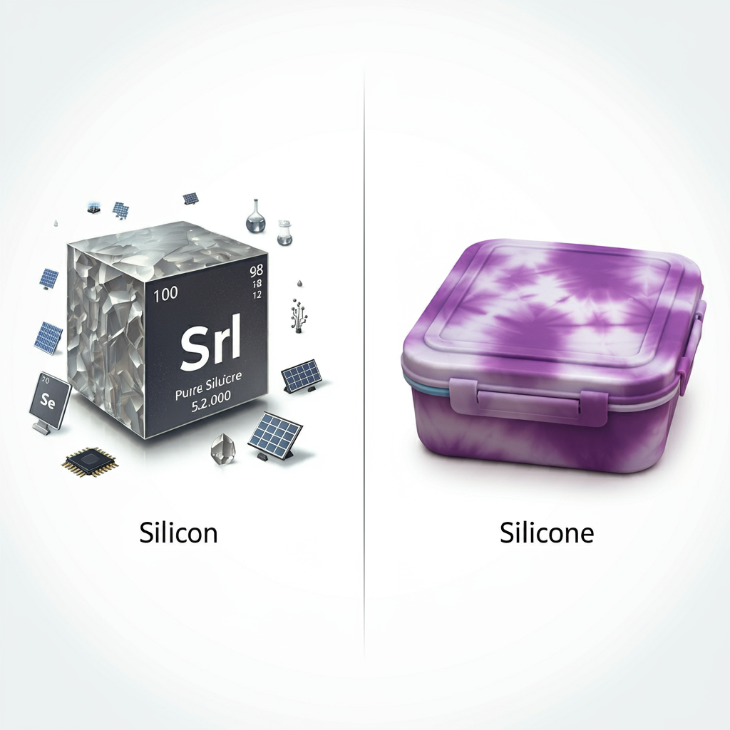 silicon vs silicone