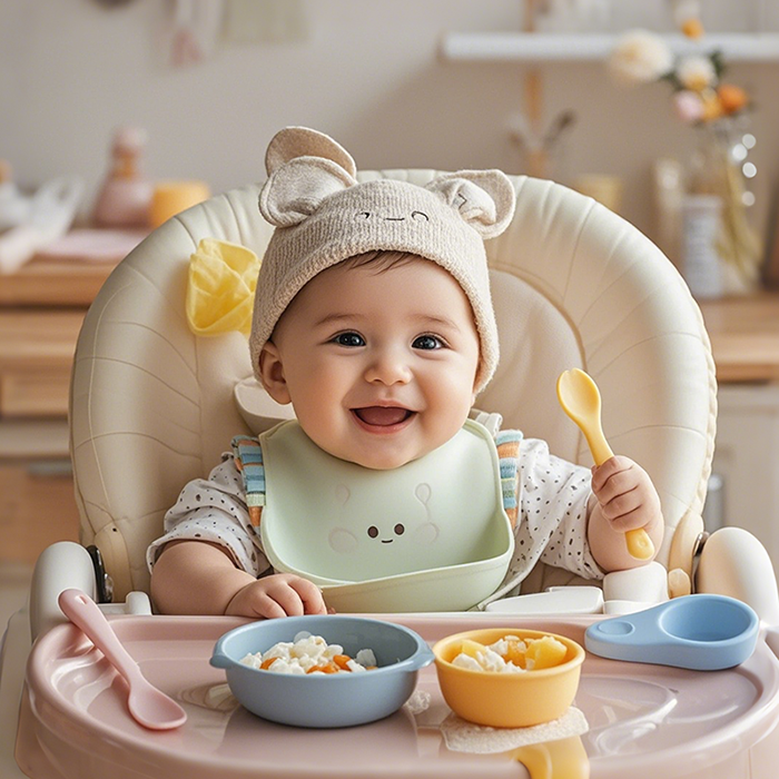 baby silicone feeding set